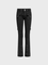 Twill Plain Flare Pants Cargo Pants