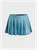 【Final Sale】Edgy Blue Glitter Bottom Skirt