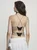 Mesh Backless Halter Butterfly Cami Top