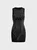 Body Print Hotfix Rhinestone Crew Neck Plain Sleeveless Mini Dress