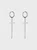 Street Silver Accessory Earrings