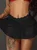 Lace Plain Short Skirt