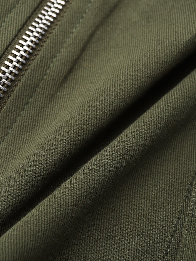 【Final Sale】Street Army Green Bottom Skirt