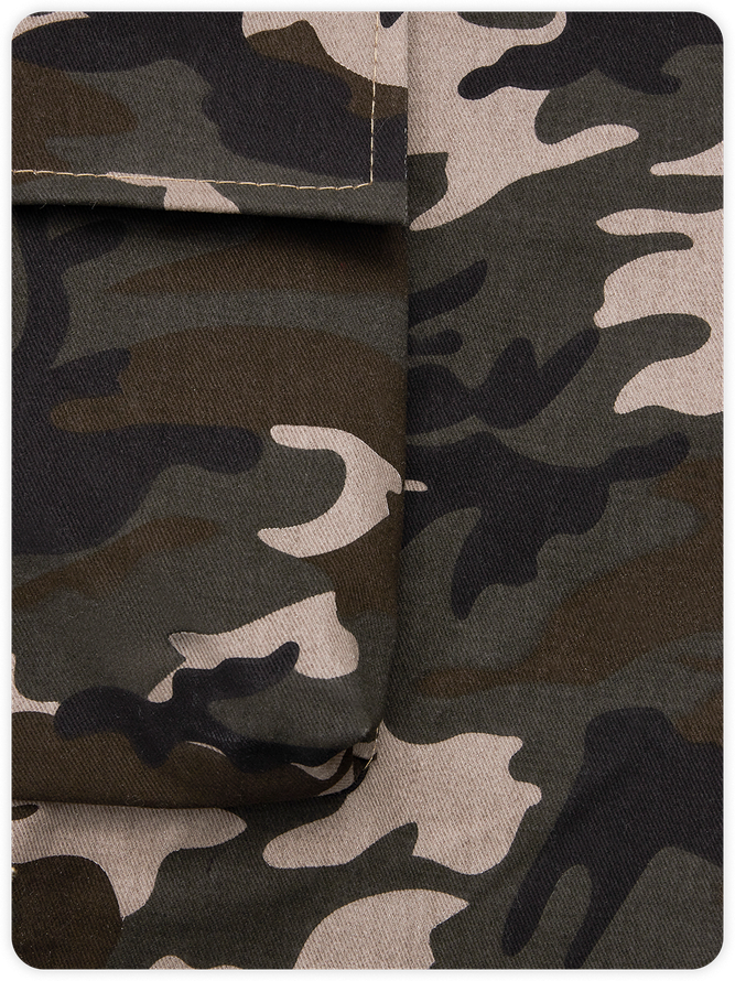 Cotton Camouflage Camo Cargo Pants