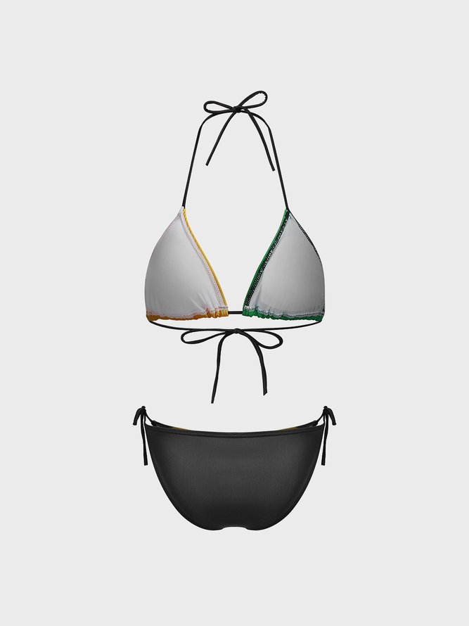 Color Block Bikini