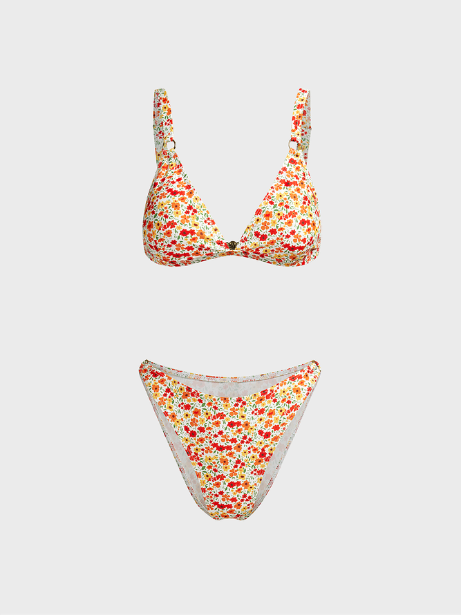 Jersey Small Floral Bikini