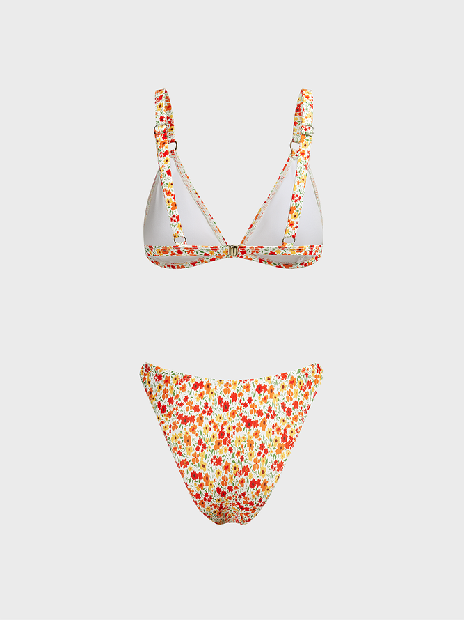 Jersey Small Floral Bikini