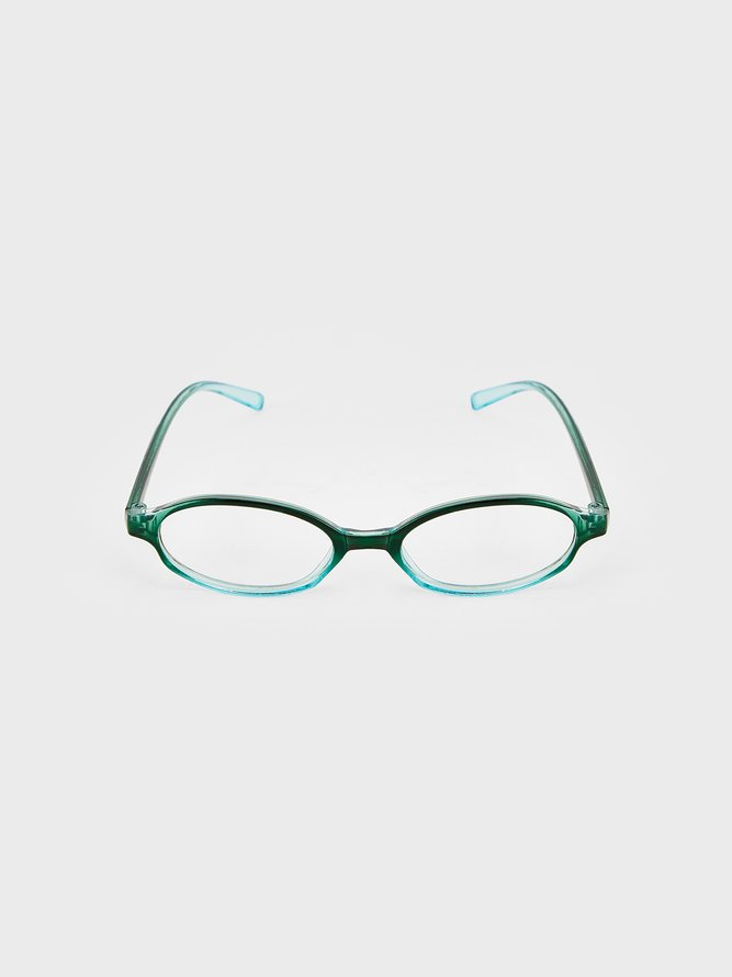 Plastic Acrylic Frame Plain Glasses & Eyewear Accessory