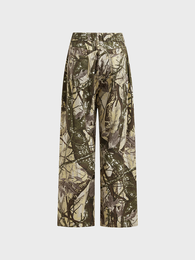 Twill Camo Cargo Pants Cargo Pants