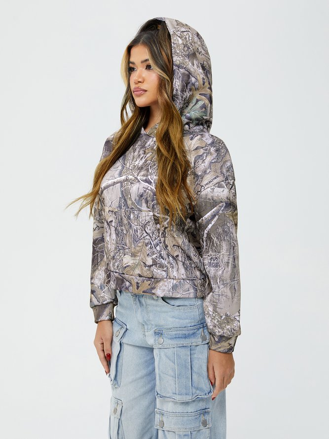 Jersey Hoodie Camo Long Sleeve Hoodie