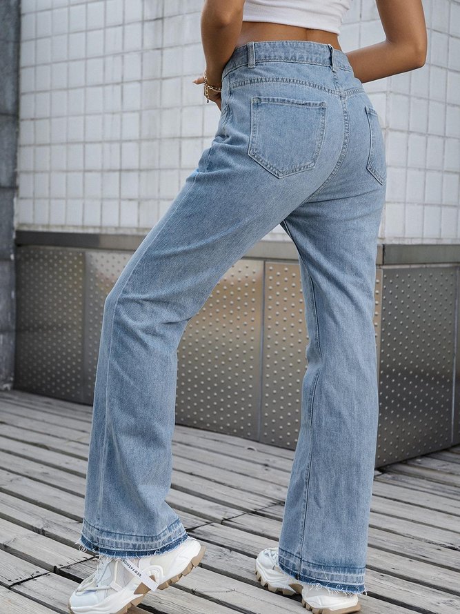 【Final Sale】Vintage Blue Bottom Jeans