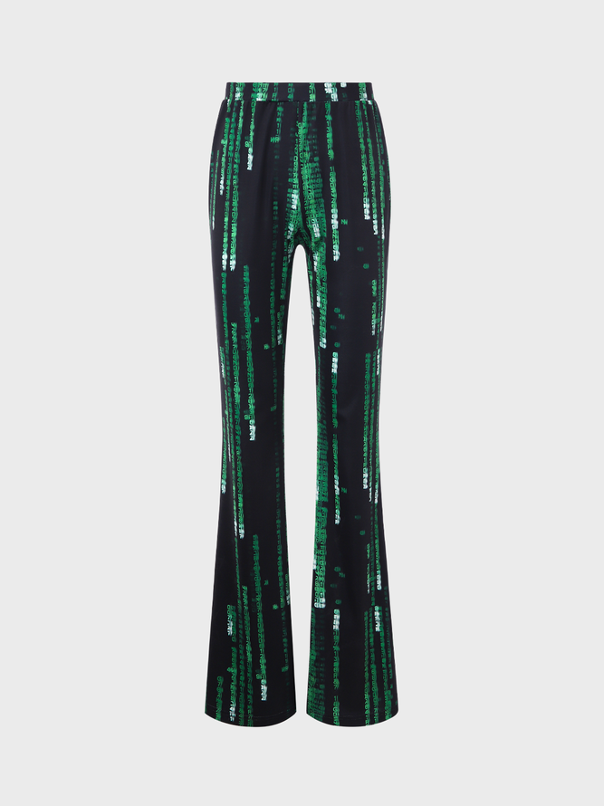 【Final Sale】Fashion Green Bottom Pants