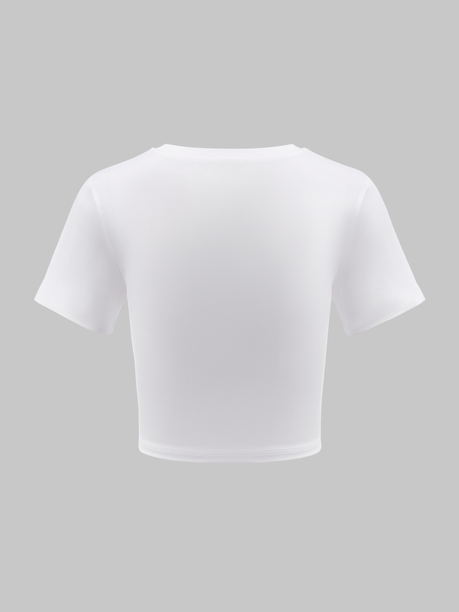 【Final Sale】Street White Top T-Shirt