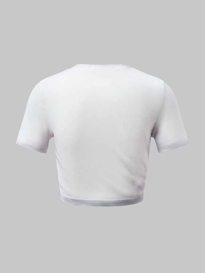 【Final Sale】Street White Top T-Shirt