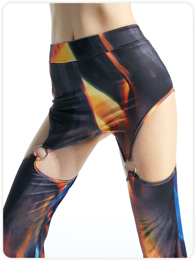 【Final Sale】Multicolor Bottom Pants