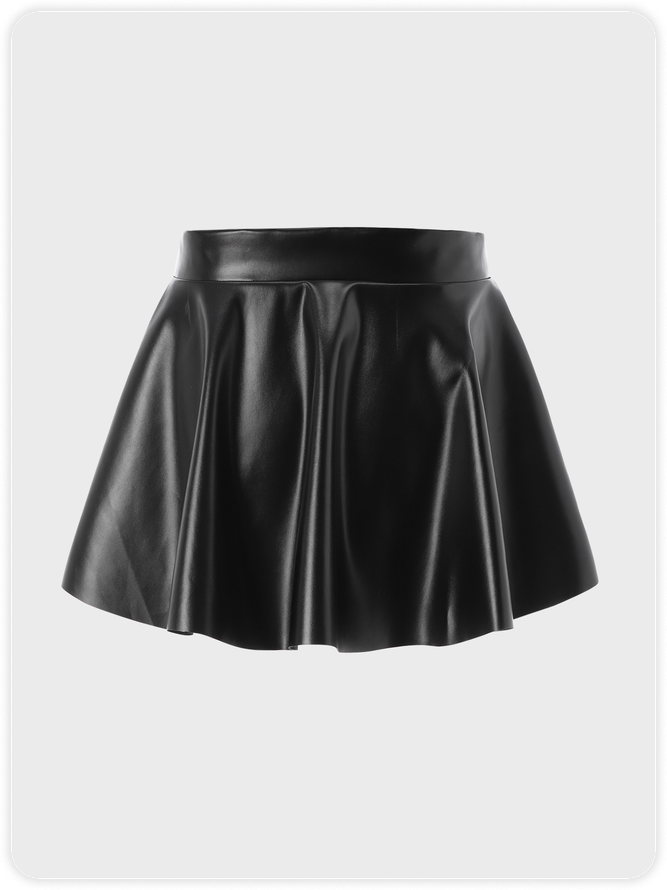 【Final Sale】Y2K Black Bottom Skirt