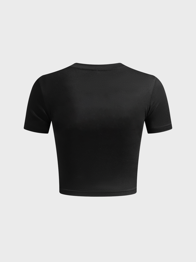 Street Black Top T-Shirt