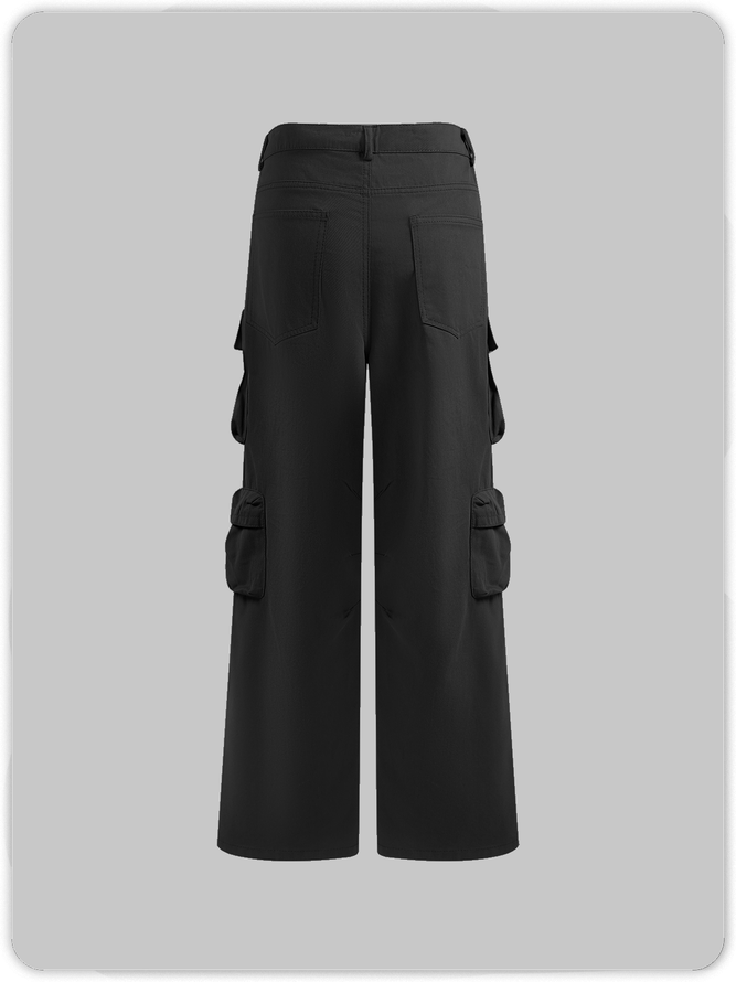 Plain Cargo Pants