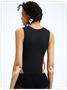 【Final Sale】Y2k Balletcore Black Embroidery Bowknot Bodysuit