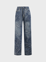 【Final Sale】Street Blue Bottom Jeans