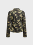【Final Sale】Jersey Notched Camo Long Sleeve Jacket