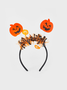 Halloween Pumpkin Pattern Hair Accessory