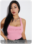 Y2k Pink Letter Top Tank Top & Cami