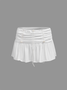 Jersey Plain Mini Skirt