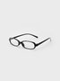 Plastic Acrylic Frame Plain Glasses & Eyewear Accessory