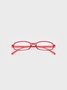 Plastic Acrylic Frame Plain Glasses & Eyewear Accessory