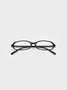 Plastic Acrylic Frame Plain Glasses & Eyewear Accessory