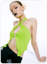 【Final Sale】Green Top Tank Top & Cami