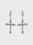 Street Silver Accessory Earrings