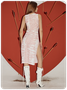 【Final Sale】Street Apricot Letter Dress Midi Dress