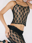 Lace lace Spaghetti Lace Cami